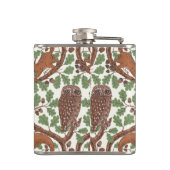 Flasques Whispers/Chouettes et écureuils des bois dans le c (Dos)