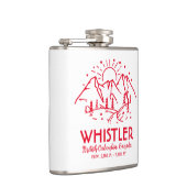 Flasques Whistler Colombie-Britannique Canada Ski minimalis (Droite)