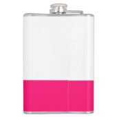 Flasques White and Pink Rodeo Crew Western Bachelorette (Dos)