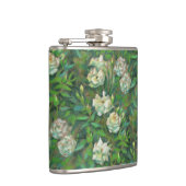 Flasques White roses, green leaves, beautiful flowers (Droite)