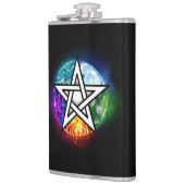 Flasques Wiccan pentagram (Gauche)