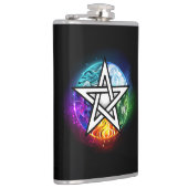 Flasques Wiccan pentagram (Droite)