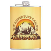 Flasques WILD EPOPEY : L'appel d'aventure (Devant)