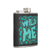 Flasques Wild me Dalmatien Conception Brown et Turquoise (Droite)