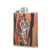 Flasques Wild Me Tiger Hot orange et noir (Gauche)
