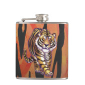 Flasques Wild Me Tiger Hot orange et noir (Devant)