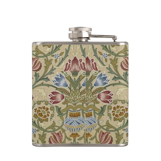 Flasques William Morris Brocade Motif de fond d'écran flora (Dos)