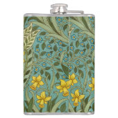 Flasques William Morris Daffodil Motif Floral Classique (Dos)