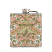 Flasques William Morris Hyacinth Flower Rose Art (Dos)