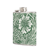 Flasques william morris marigold fleurs vertes (Gauche)