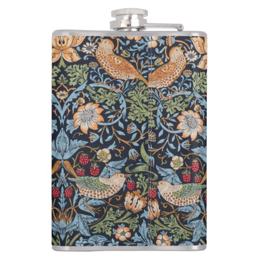 Flasques William Morris Monogram Strawberry Thief  (Dos)