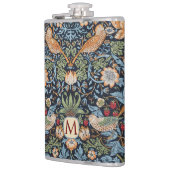 Flasques William Morris Monogramme Voleur de Fraises (Gauche)