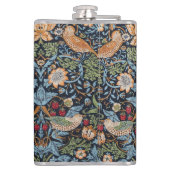 Flasques William Morris Monogramme Voleur de Fraises (Dos)