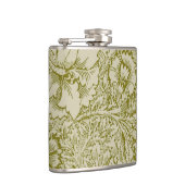 Flasques William Morris Poppy Classic Floral Green (Droite)
