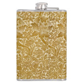 Flasques William Morris Rose & chardon Floral Golden (Dos)