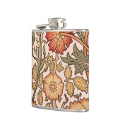 Flasques William Morris Rose Flower Fond d'écran Motif (Gauche)