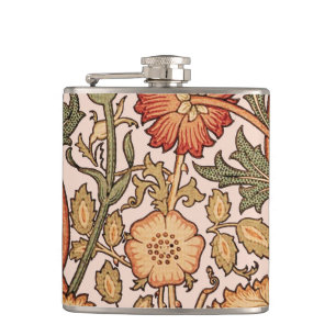 Flasques William Morris Rose Flower Fond d'écran Motif
