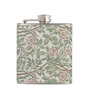 Flasques William Morris Sweetbrie Floral Art Nouveau