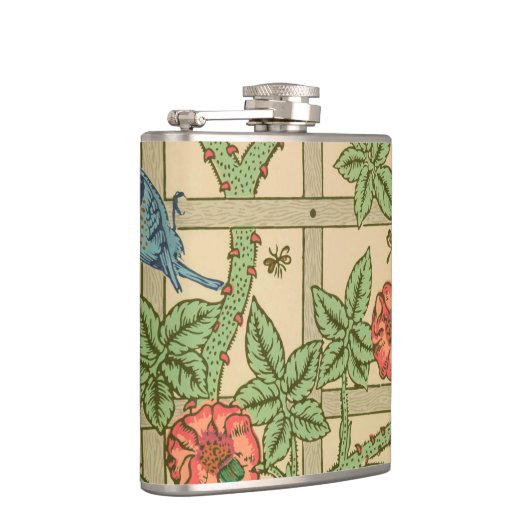 Flasques William Morris Trellis Design classique de papier  (Droite)