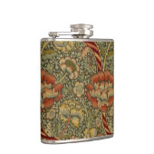 Flasques William Morris Wandle Anglais Floral Damask Design (Droite)