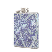 Flasques William Morris Windrush Motif Bleu Floral (Gauche)