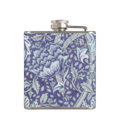 Flasques William Morris Windrush Motif Bleu Floral (Dos)