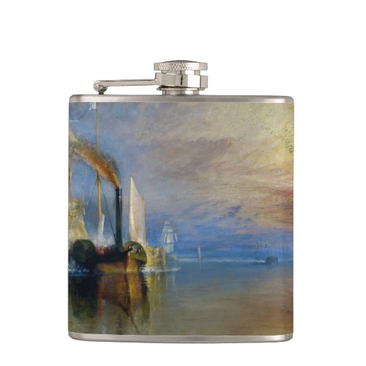 Flasques William Turner - Le Temeraire en remorque (Devant)