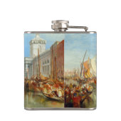 Flasques William Turner - Venise, le Dogana et San Giorgio (Dos)