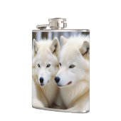 Flasques Wolf Animal Nature Faune Affection Soin (Gauche)
