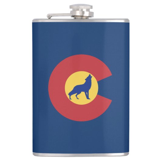 Flasques Wolf du Colorado (Devant)