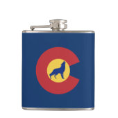 Flasques Wolf du Colorado (Devant)