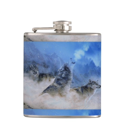 Flasques Wolf Spirits (Devant)