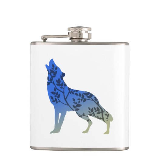 Flasques Wolf Tree (Devant)
