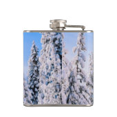 Flasques Wonderland Pine Trees en Neige (Dos)