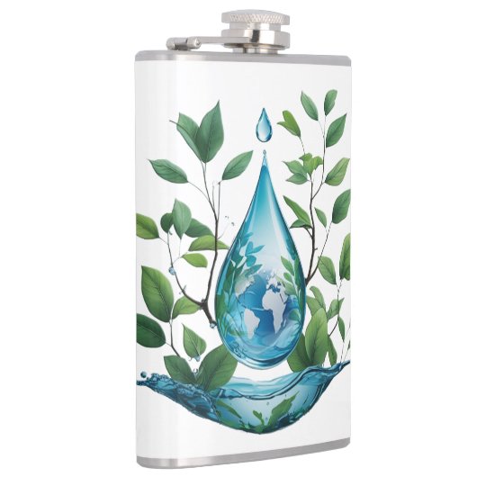 Flasques World Water Day (Droite)