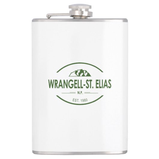 Flasques Wrangell-St. Le Parc national d'Elias (Devant)