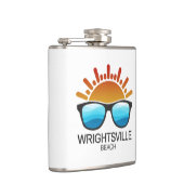 Flasques Wrightsville Beach North Carolina Lunettes de sole (Droite)