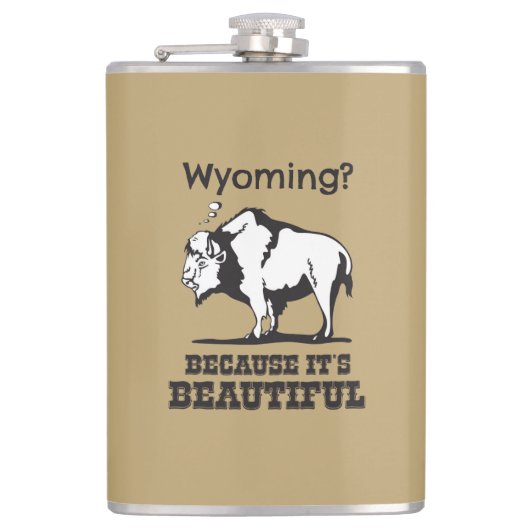 Flasques Wyoming ? Parce que c'est beau (Devant)