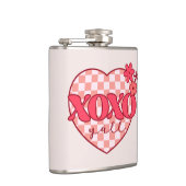 Flasques XOXO | Coeur rose mignon et amoureux (Droite)