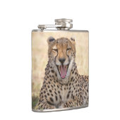 Flasques Yawning Cheetah (Droite)