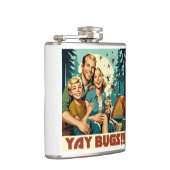 Flasques Yay Bugs Camping Funny (Droite)