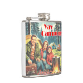 Flasques Yay Camping Dans La Pluie (Droite)