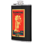 Flasques Yellowstone, vieille affiche fidèle de la (Gauche)