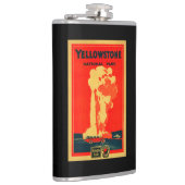 Flasques Yellowstone, vieille affiche fidèle de la (Droite)