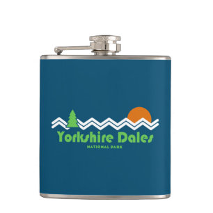 Flasques Yorkshire Dales National Park Retro