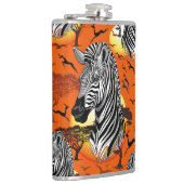 Flasques Zebra African Savanna Wild Animal (Droite)