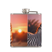 Flasques Zebra Animal Nature Faune Affection Soin (Dos)