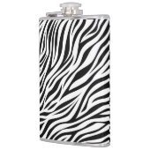 Flasques Zebra Animal Skin Imprimer Motif-15391 (Gauche)