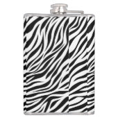 Flasques Zebra Animal Skin Imprimer Motif-15391 (Dos)
