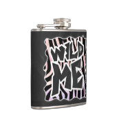 Flasques Zebra Black and Pink Wild me (Droite)